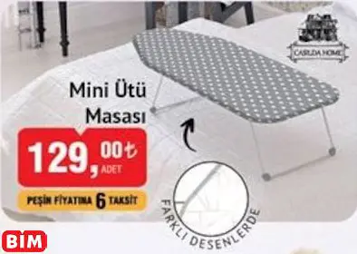 CASİLDA HOME MİNİ ÜTÜ MASASI CASİLDA HOME MİNİ ÜTÜ MASASI